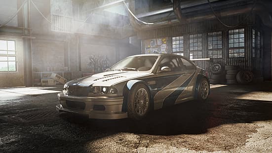  render, Need for Speed: Most Wanted, BMW M3 GTR, video games, HD wallpaper HD wallpaper