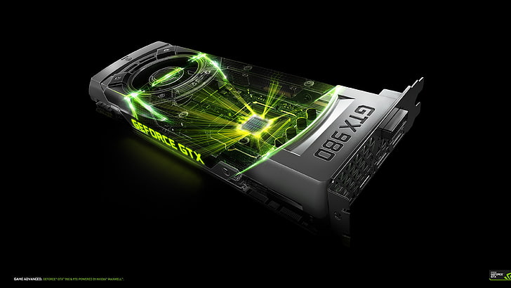 graue GTX 980-Grafikkarte, Nvidia, GPUs, Computer, PC-Gaming, GeForce, Technologie, Grafikkarte, HD-Hintergrundbild