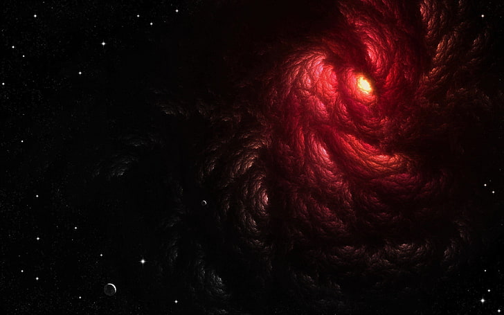 เมฆท้องนอกดาวเคราะห์สีแดงอวกาศดวงดาวโมฆะ, วอลล์เปเปอร์ HD