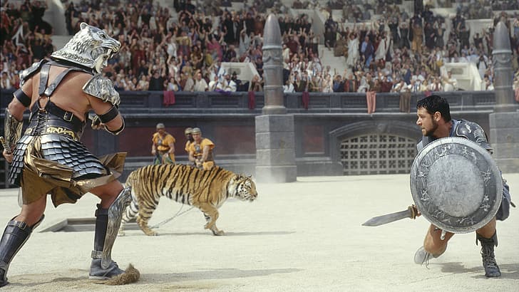 Roma, Gladiator (film), Wallpaper HD