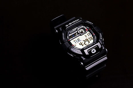 casio, g shock, time, watch, wristwatch, HD wallpaper HD wallpaper