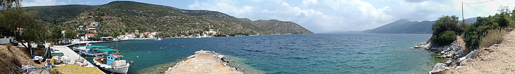 laut, Pelion, Yunani, kottes, Wallpaper HD
