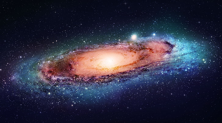 المجرة 4K صورة خلفية باردة، خلفية HD