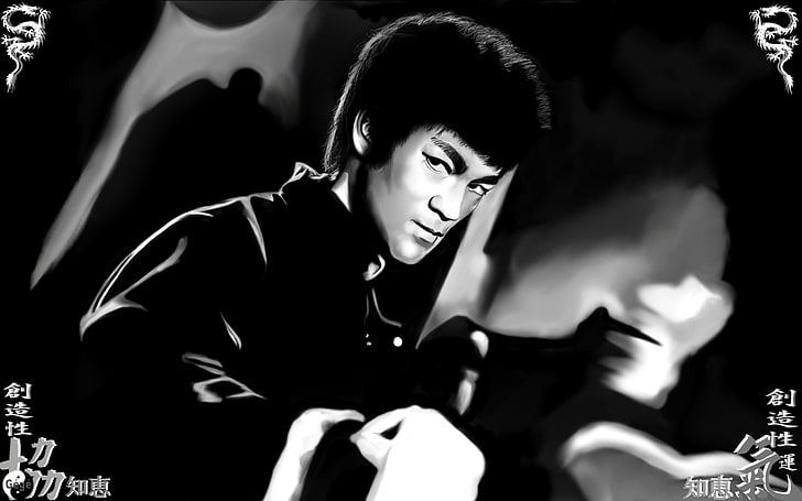 memori, master, pria, legenda, Bruce Lee, seni bela diri, kung fu, Wallpaper HD