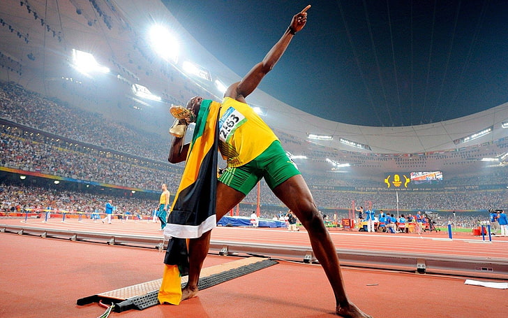Yusain Bolt, Athletics, Usain Bolt, Lj Handfield, HD wallpaper