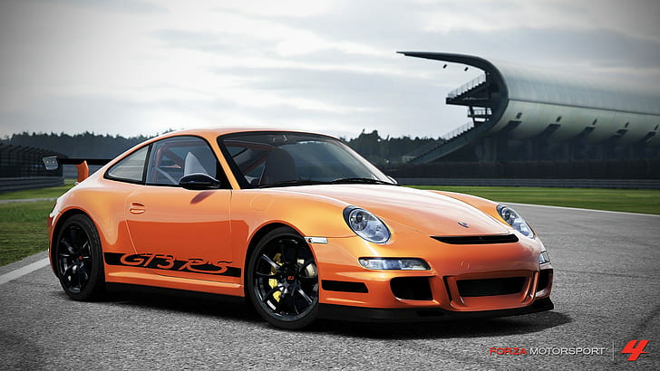 Porsche GT3RS Forza HD, mobil, porsche, gt3rs, forza, Wallpaper HD