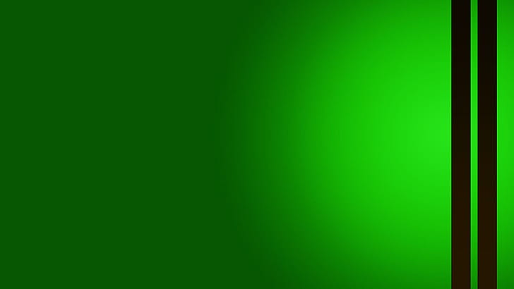 Digitale verde, solido, semplice, nero, verde, strisce, semplice, digitale, 3d e astratto, Sfondo HD