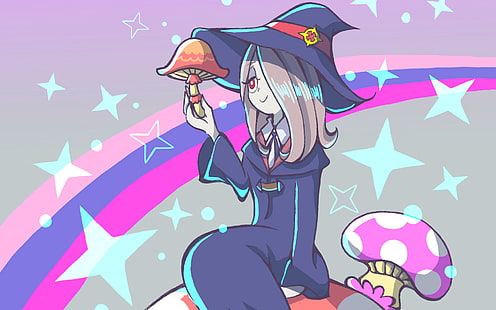 Anime, Little Witch Academia, Sucy Manbavaran, Tapety HD HD wallpaper