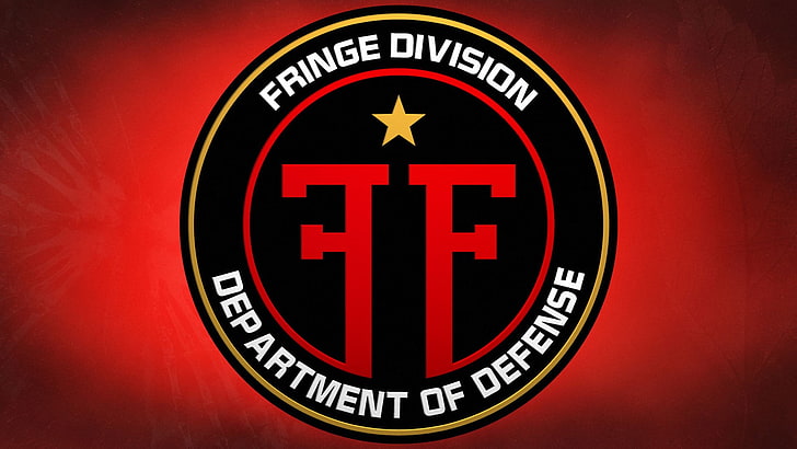 rotes und schwarzes Chicago Bulls-Logo, Fringe (TV-Serie), Science-Fiction, HD-Hintergrundbild