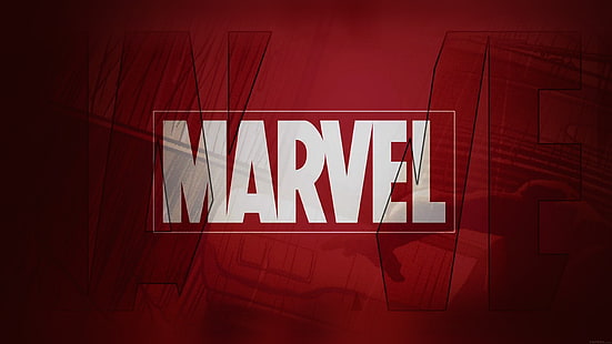 Marvel logosu, Marvel Comics, tipografi, logo, HD masaüstü duvar kağıdı HD wallpaper