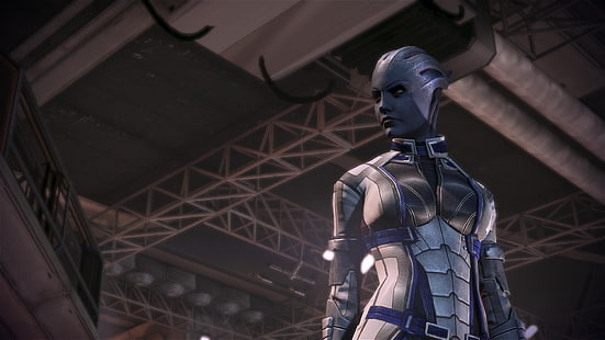 Mass Effect, Liara T'Soni, video games, HD wallpaper HD wallpaper