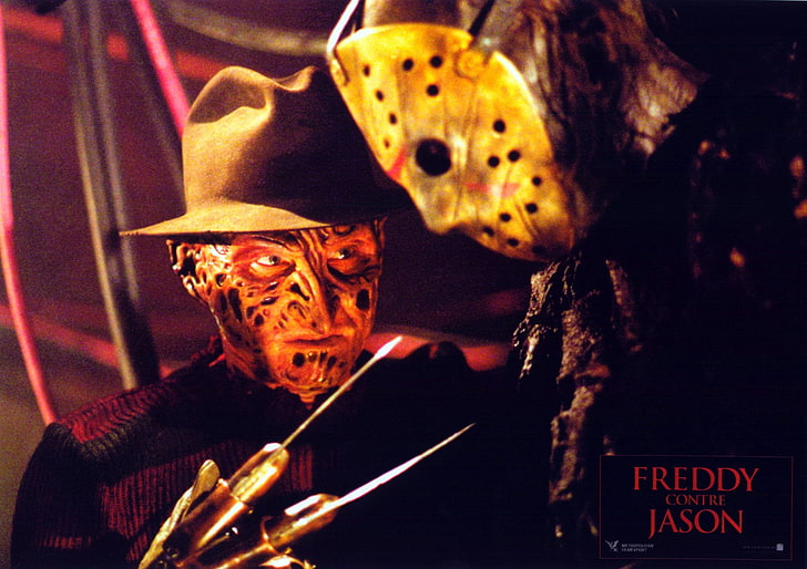 Freddy vs Jason capture d'écran de la couverture du film, film, Freddy vs.Jason, Freddy, Krueger, Fond d'écran HD