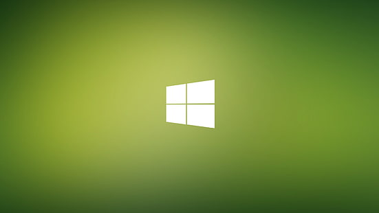 зеленые и белые обои Microsoft, окно, Microsoft Windows, Windows 10 Anniversary, windows10, зеленый, HD обои HD wallpaper
