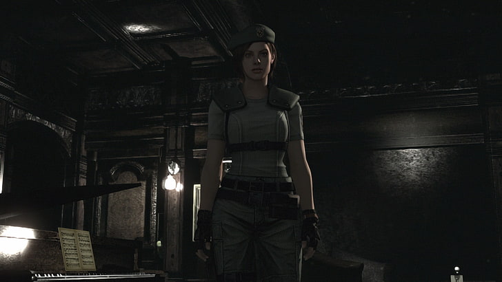 Resident Evil, Resident Evil HD Remaster, Jill Valentine, Capcom, Fond d'écran HD