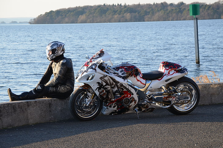 Hayabusa, Sportbike, Superbike, Suzuki, Tuning, HD-Hintergrundbild