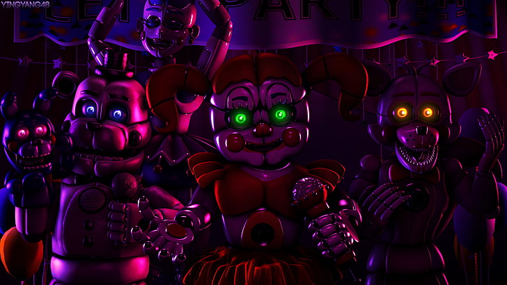 Five Nights at Freddy's, Five Nights at Freddy's: Sister Location, Tapety HD