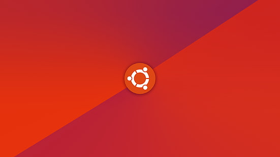 شعار Ubuntu ، Ubuntu ، نظام التشغيل ، الشعار، خلفية HD HD wallpaper
