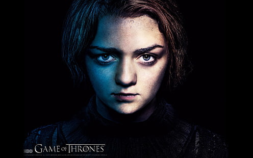 Arya Stark Game of Thrones, Game of Thrones, Maisie Williams, HD тапет HD wallpaper