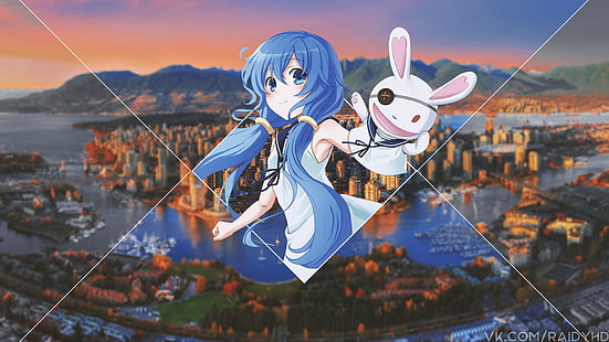 anime, anime girls, gambar-dalam-gambar, Date A Live, Wallpaper HD HD wallpaper