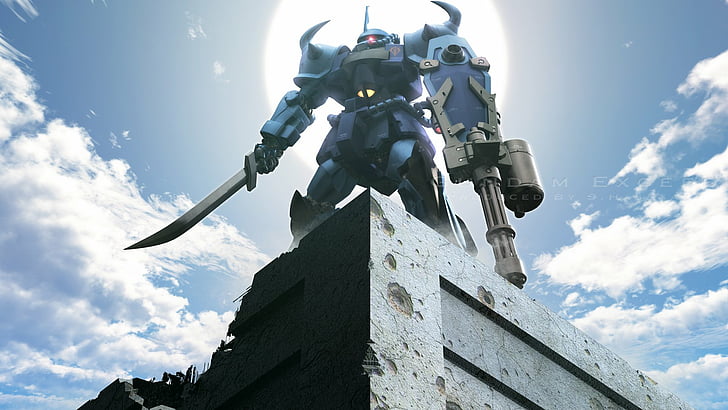 Mobile Suit Gundam Thunderbolt Hd Wallpapers Free Download Wallpaperbetter