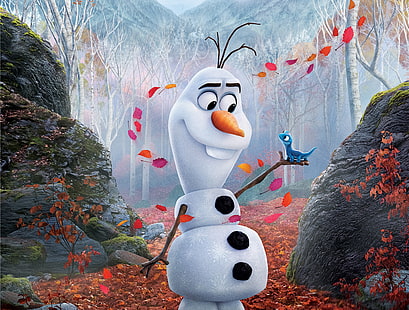 Movie, Frozen 2, Olaf (Frozen), HD tapet HD wallpaper