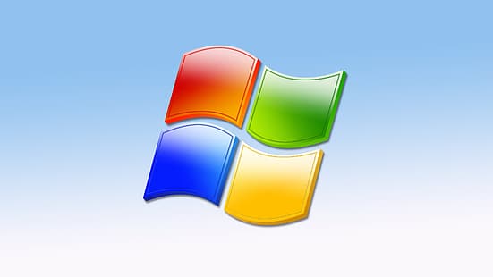 Windows XP, лого, лого на Windows, Microsoft, HD тапет HD wallpaper