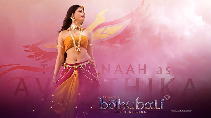 Movie, Baahubali: The Beginning, Tamannaah Bhatia, HD wallpaper