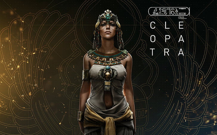 Cleopatra digital wallpaper, Assassin's Creed Origins, 4k, E3 2017, poster, HD wallpaper