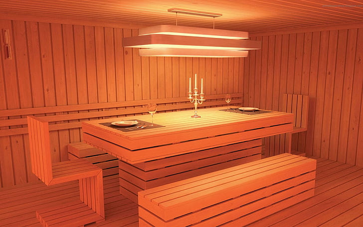 Sala da pranzo in legno insolito, in legno, interno, insolito, moderno, sala da pranzo, sedia, incredibile, tavolo, luce, dorato, desi, Sfondo HD