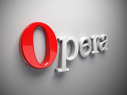 Beats putih dan merah oleh Dr, browser Opera, dunia, opera, merah, Wallpaper HD HD wallpaper