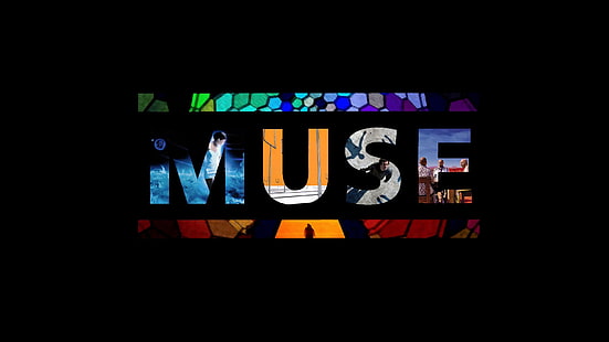 muse, sign, letters, background, font, HD wallpaper HD wallpaper