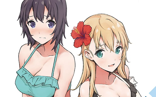 Anime, Gamers!, Chiaki Hoshinomori, Karen Tendou, วอลล์เปเปอร์ HD HD wallpaper
