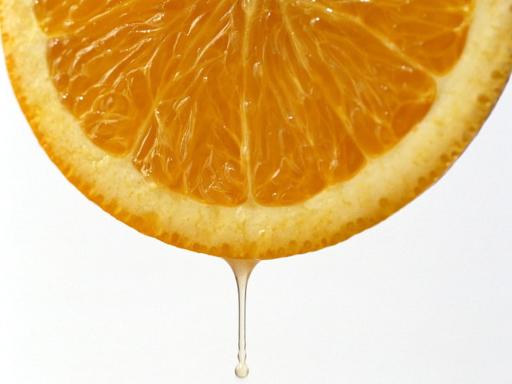 فاكهة البرتقال والبرتقال والفواكه والعصير، خلفية HD