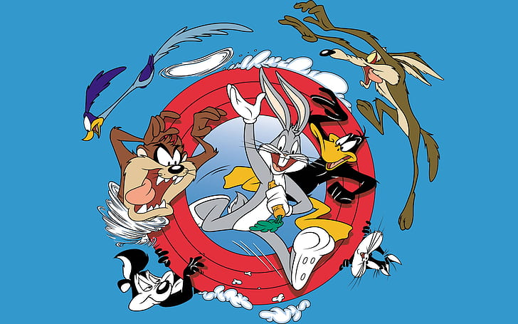 Looney Tunes Bugs Bunny Road Runner Coyote Daffy Duck Tasmanian Devil Desktop Backgrounds Free Download For Windows 1920×1200, HD wallpaper