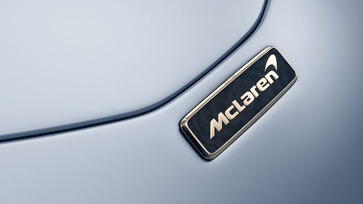 McLaren Speedtail Logo 4K, Logotipo, Mclaren, Speedtail, HD papel de parede
