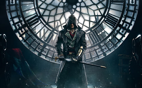 Assassin's Creed: Синдикат, постер убийцы, Assassin, Creed, Синдикат, HD обои HD wallpaper