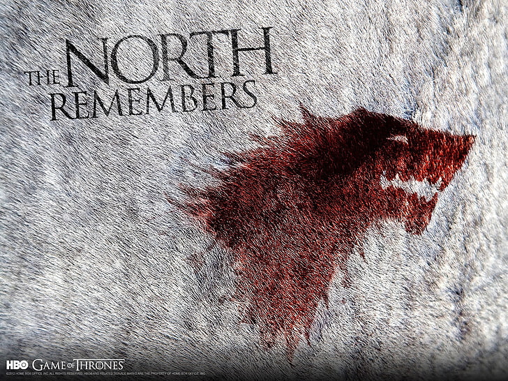 Papel de parede de The North Remembers, Game of Thrones, HD papel de parede