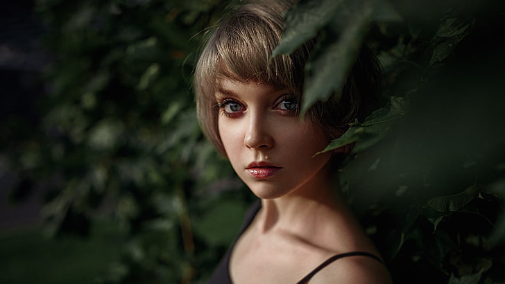 조지 Chernyadyev, 여자, 모델, 얼굴, 초상화, Olya Pushkina, HD 배경 화면