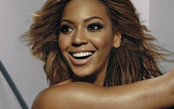 Beyonce Knowles, beyonce, girl, dancer, smile, HD wallpaper