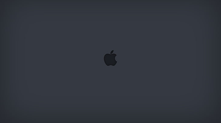Apple Mac Pro, logo Apple, ordinateurs, Mac, pomme, macos, logo, sombre, mac pro, noir, Fond d'écran HD