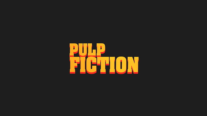 Pulp Fiction, Pulp Fiction, Quentin Tarantino, título, Fondo de pantalla HD