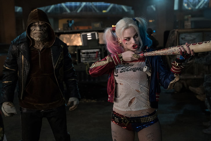 Harley Quinn Hintergrundbild, Harley Quinn, DC Comics, Killer CROC, Selbstmordkommando, HD-Hintergrundbild