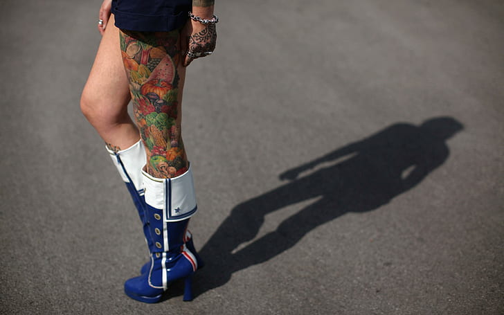 legs, tattoos, style, image, swag, legs, tattoos, style, image, swag, HD wallpaper