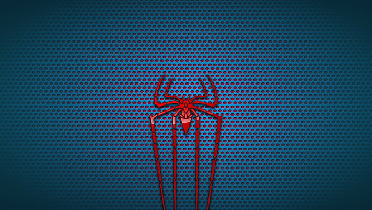 Человек-паук, логотип, Человек-паук, кино, HD обои