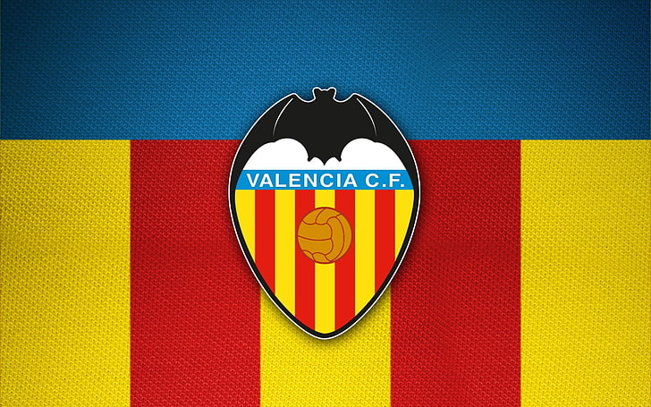 Valencia CF Football, Valencia C.F.logo, sport, calcio, Sfondo HD