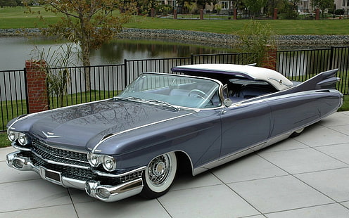 1959, Cadillac, Eldorado, Lowrider, Luxus, Retro, HD-Hintergrundbild HD wallpaper