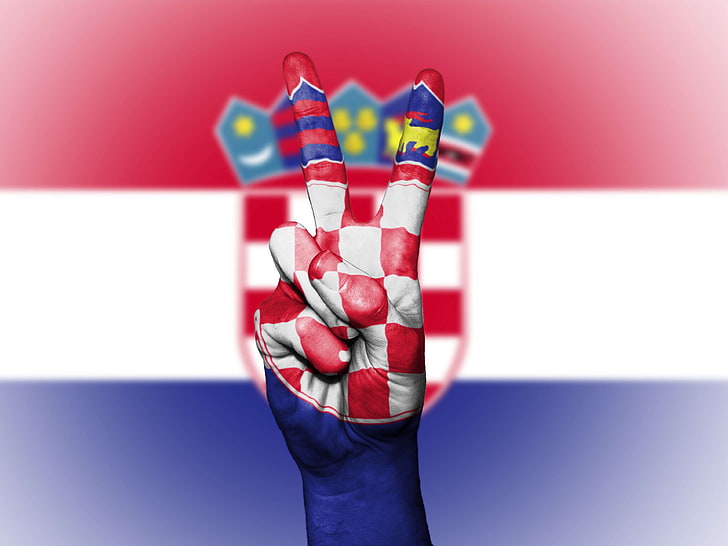 hintergrund, banner, farben, land, kroatien, fahne, flagge, bilder, lager foto, grafik, hand, symbol, abbildung, nation, national, frieden, HD-Hintergrundbild