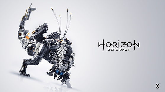 Horizon Zero Dawn Robot ، ألعاب ، ألعاب أخرى ، إنسان آلي ، لعبة ، آلة ، Horizon ، 2017 ، لعبة فيديو، خلفية HD HD wallpaper