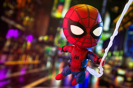 Spiderman, hd, 4k, 5k, fotografía, obra de arte, artista, flickr, superhéroes, Fondo de pantalla HD HD wallpaper