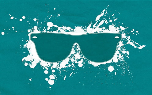 Gläser sprühen Hintergrund, Sonnenbrillevektorkunst, Art And Creative, Gläser, Spray, HD-Hintergrundbild HD wallpaper